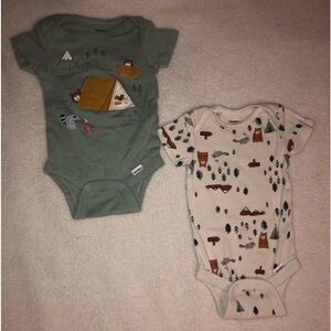 0-3 Months Gerber Baby Boy onesies